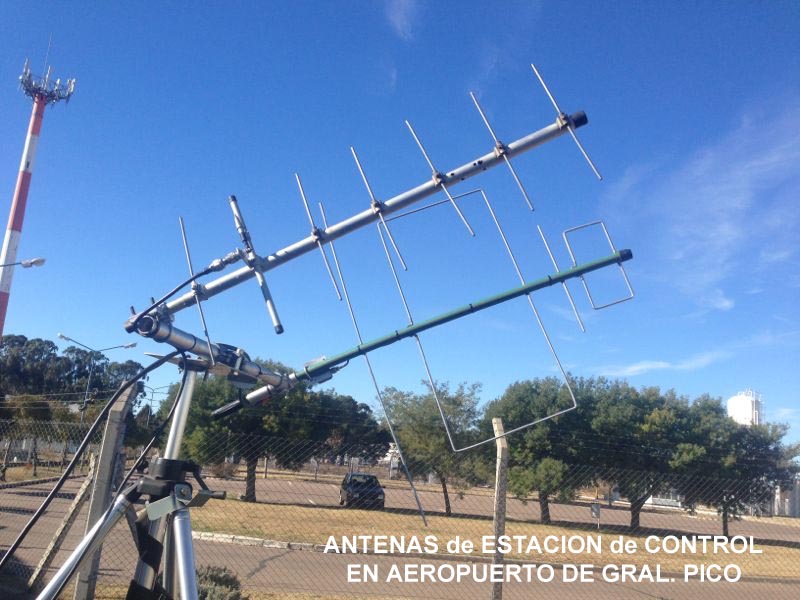 Antenas estacion de Control