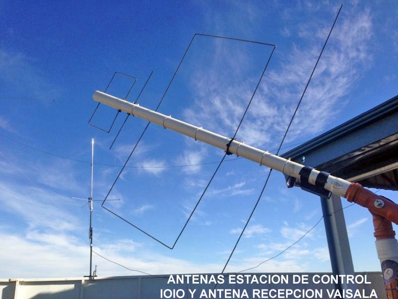 Antenas estacion de Control