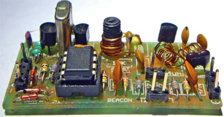 Baliza CW en FM en 144.005 KHz - Emite licencia, nro secuencia, temp. externa, temp. interna, voltaje de bateria