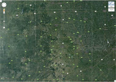 Mapa Georeferenciado para UIView